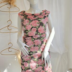 Vestido corto flores