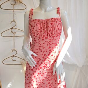 vestido corto corazones