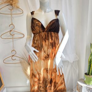 vestido camisero tipo slip dress
