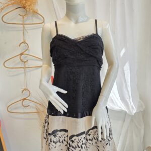 vestido de corte tipo "fit and flare"